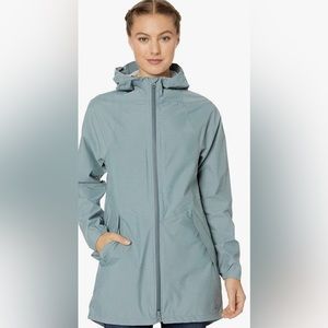 Prana Women's Southbounder Water Resistant Jacket, Smoky Blue, Medium